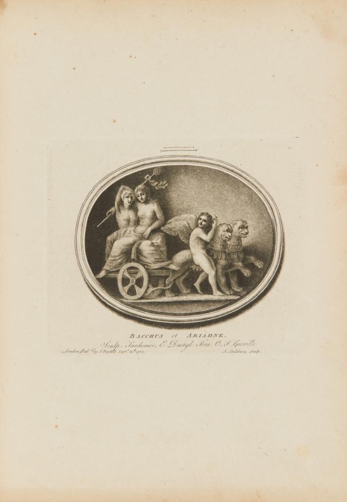 A collection of fifty prints from antique gems. In the collections of ... Earl Percy, ... C. F. Greville and T. M. Slade.
