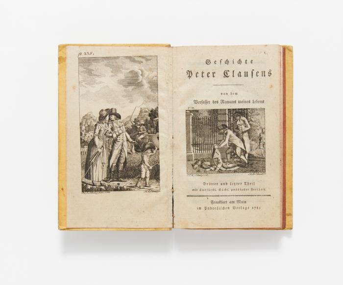 Geschichte Peter Clausens. Von dem Verfasser des Romans meines Lebens. 3 Bde.