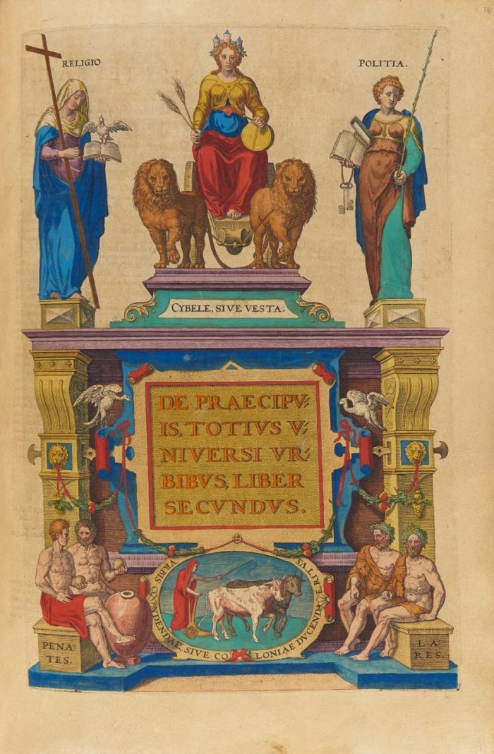 Civitates orbis terrarvm. Bde I-III (von 6).