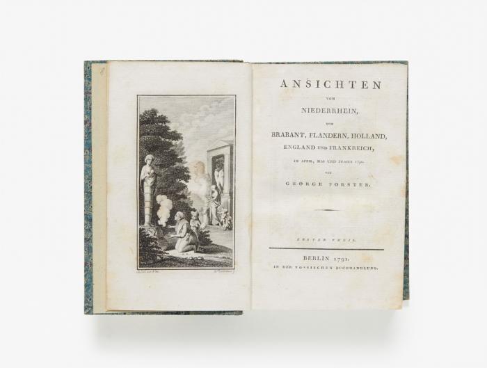 Ansichten vom Niederrhein, von Brabant, Flandern, Holland, England und Frankreich, im April, Mai und Junius 1790. 3 Bde.