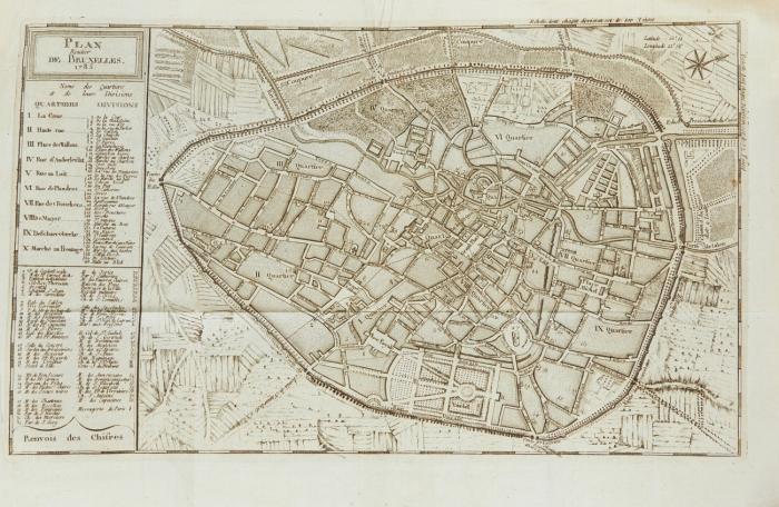 Voyage philosophique et pittoresque, sur les rives du Rhin, a Liège, dans la Flandre, le Brabant, la Hollande, etc. Fait en 1790 par George Forster, ... traduit de l'allemand, ... par Charles Pougens. 2 Bde.