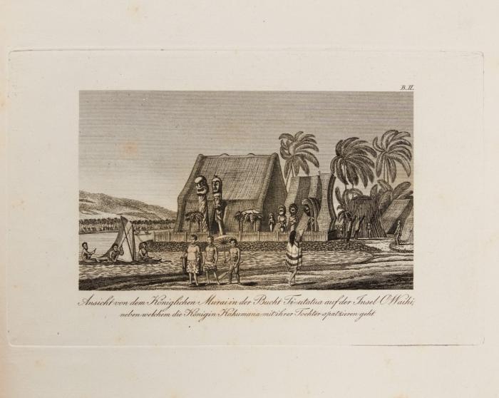 Kupfertafeln zu Otto von Kotzebue's Reise. 20 Bll. in 4 Heften.