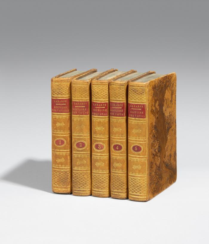 Abrégé de l'histoire générale des voyages. Nouvelle édition. 30 Bde.