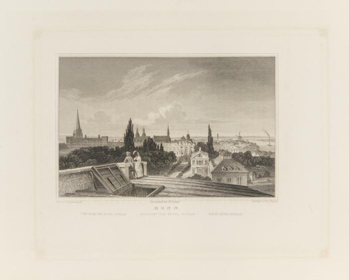 Le Rhin et ses bords depuis les sources du Rhin jusqu'á Mayence. Collection de vues pittoresques ... par les premiers graveurs de l'Allemagne. et accompagnées d'un texte historique et topographique par J. W. Appell / A. Henninger. 2 Bde. (von 3).