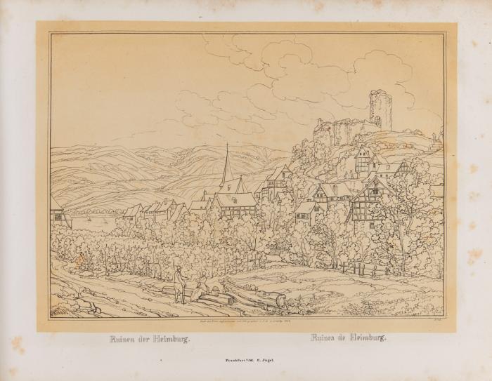Sketchbook. Fifty-five views of the Rhine drawn from nature.