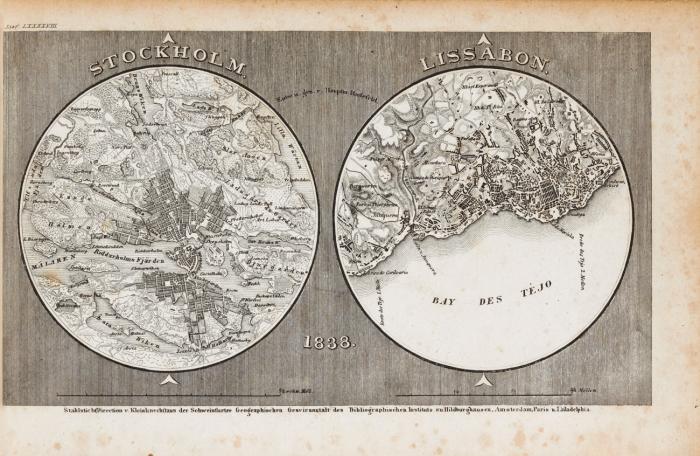 Atlas. Zum Handgebrauche für die gesammte Erdbeschreibung.