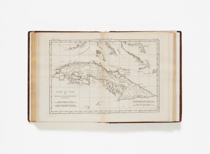 Atlas de toutes les parties connus du globe terrestre, dressé pour l'Histoire Philosophique et Politique des Ètablissemens et du Commerce des Européens das les deux Indes. (Nur Atlasbd.)