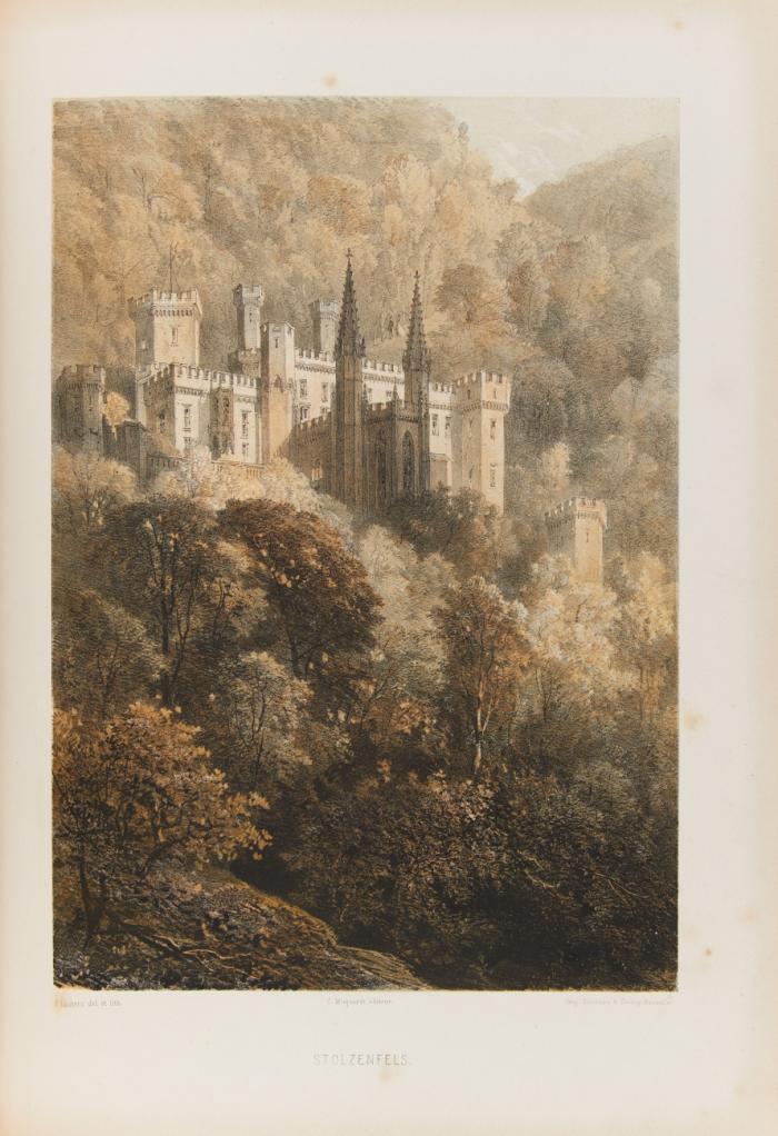 Der Rhein. Kunstdenkmale und Landschaft. Malerische Ansichten ... von Fourmois, Lauters und Stroobant.