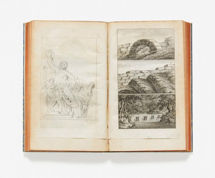 Propyläen. Eine periodische Schrift herausgegeben von Goethe. 6 Tle. in 3 Bden.