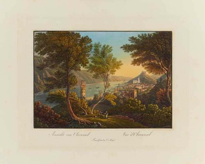 [Malerische Erinnerungsblätter an den Rhein. Eine Sammlung der schöbsten Ansichten. /Album pittoresque du Rhin. Collection des plus belles Vues depuis Mayence jusqu'à Cologne.
