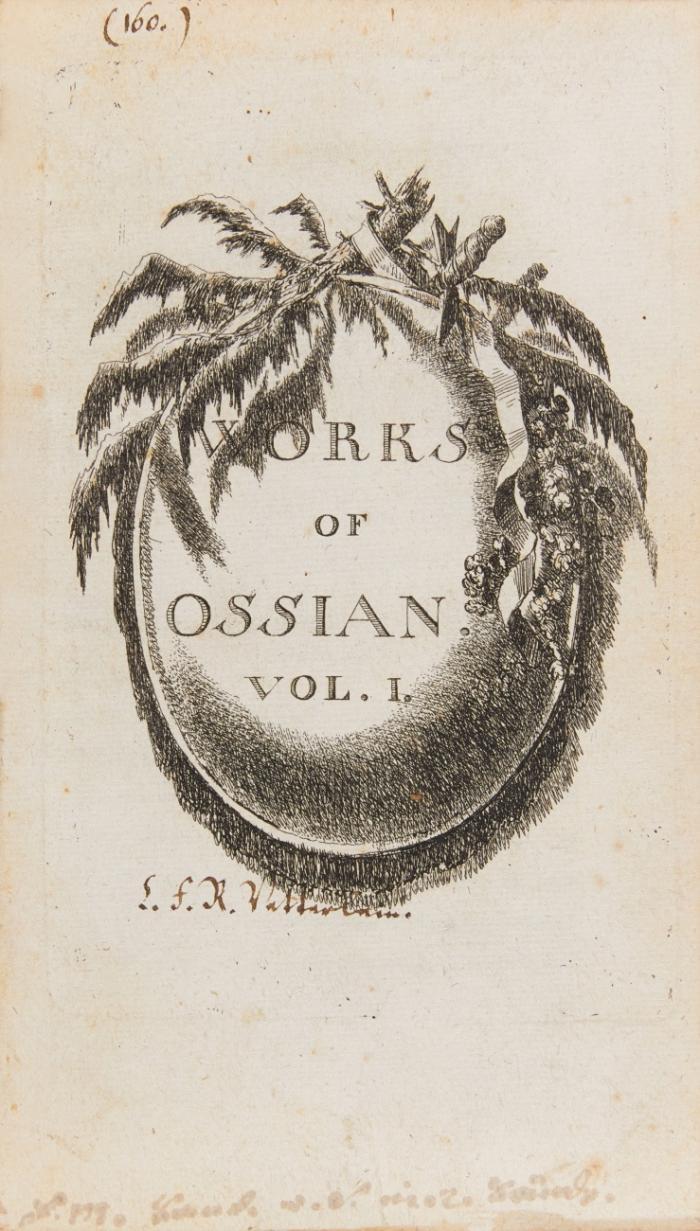 The Works of Ossian. 4 in 2 Bden.