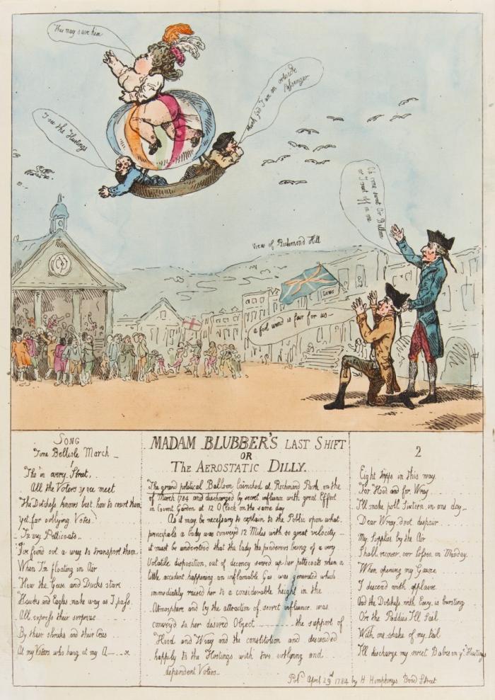 Karikaturen. – Rowlandson, Thomas (London 1756 - 1827).