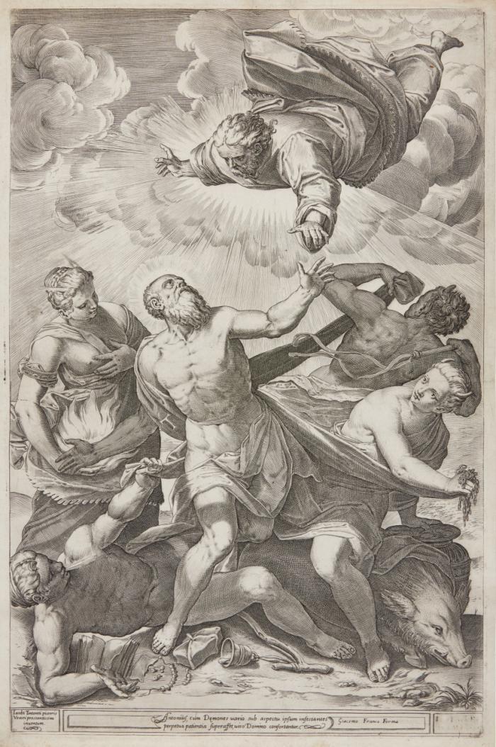 Die Versuchung des heiligen Antonius.