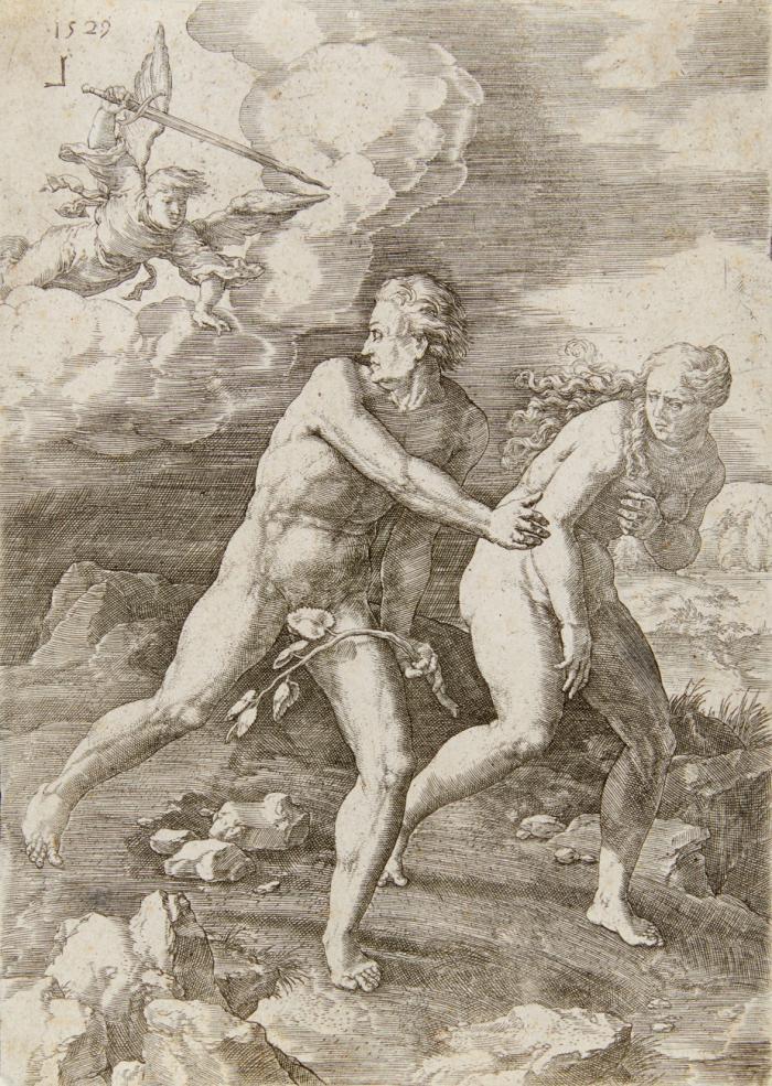 Die Geschichte von Adam und Eva.