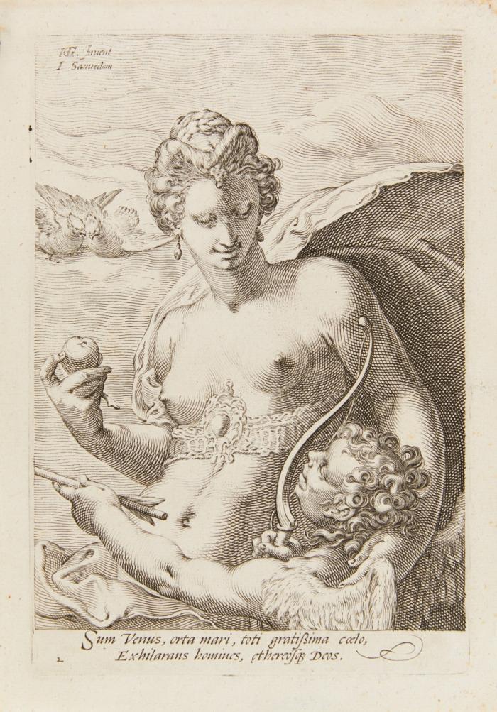 Venus und Cupido.