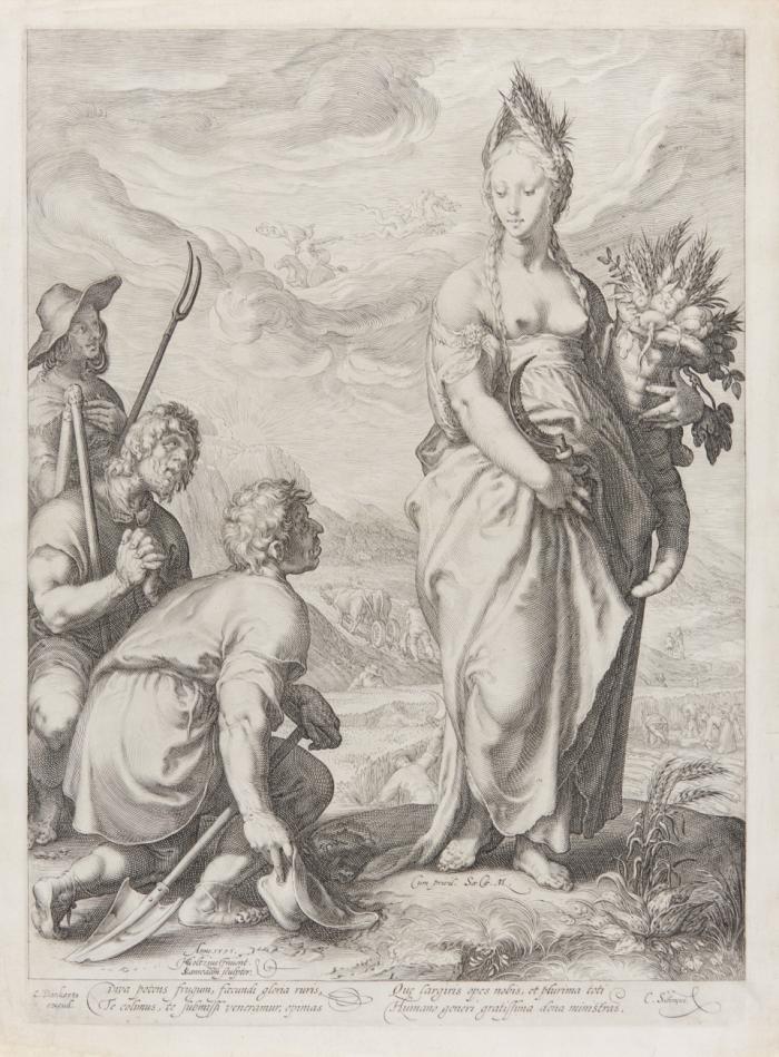 Huldigung der Ceres.