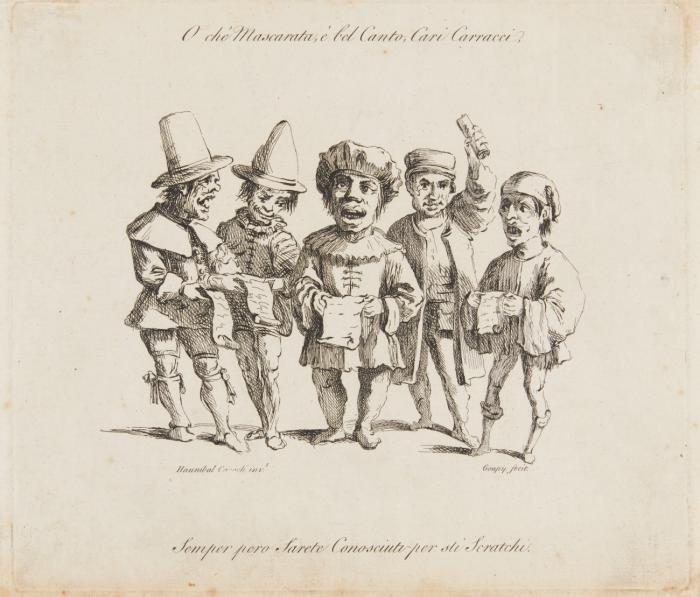 O che Mascarata, e' bel Canto, Cari Carracci, ...