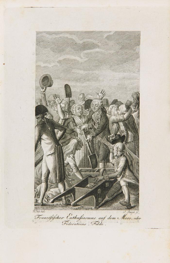 Erinnerungen aus dem Jahr 1790 in historischen Gemälden und Bildnissen.