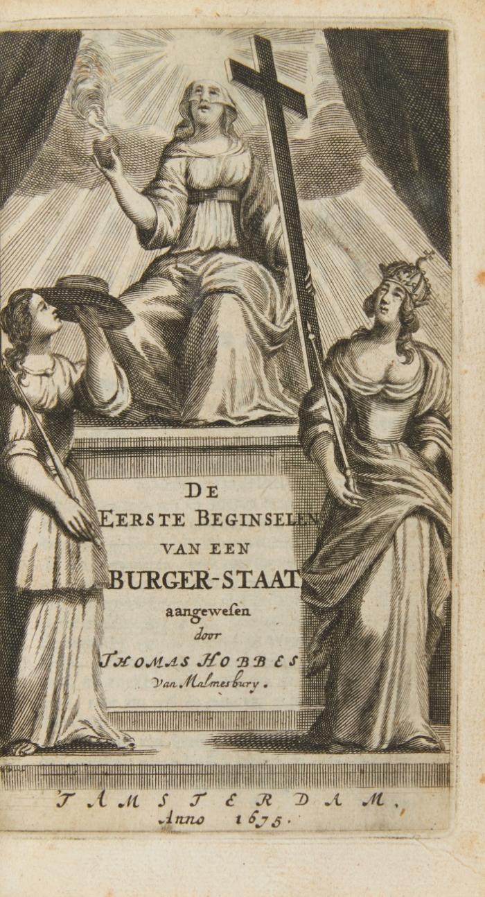 De eerste beginselen ven een burger-staat.