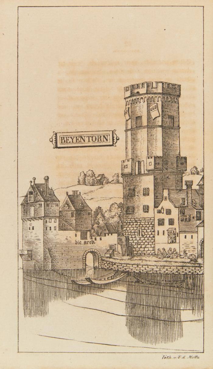 Ueber des Antonius von Worms Abbildung der Stadt Köln aus dem Jahre 1531.