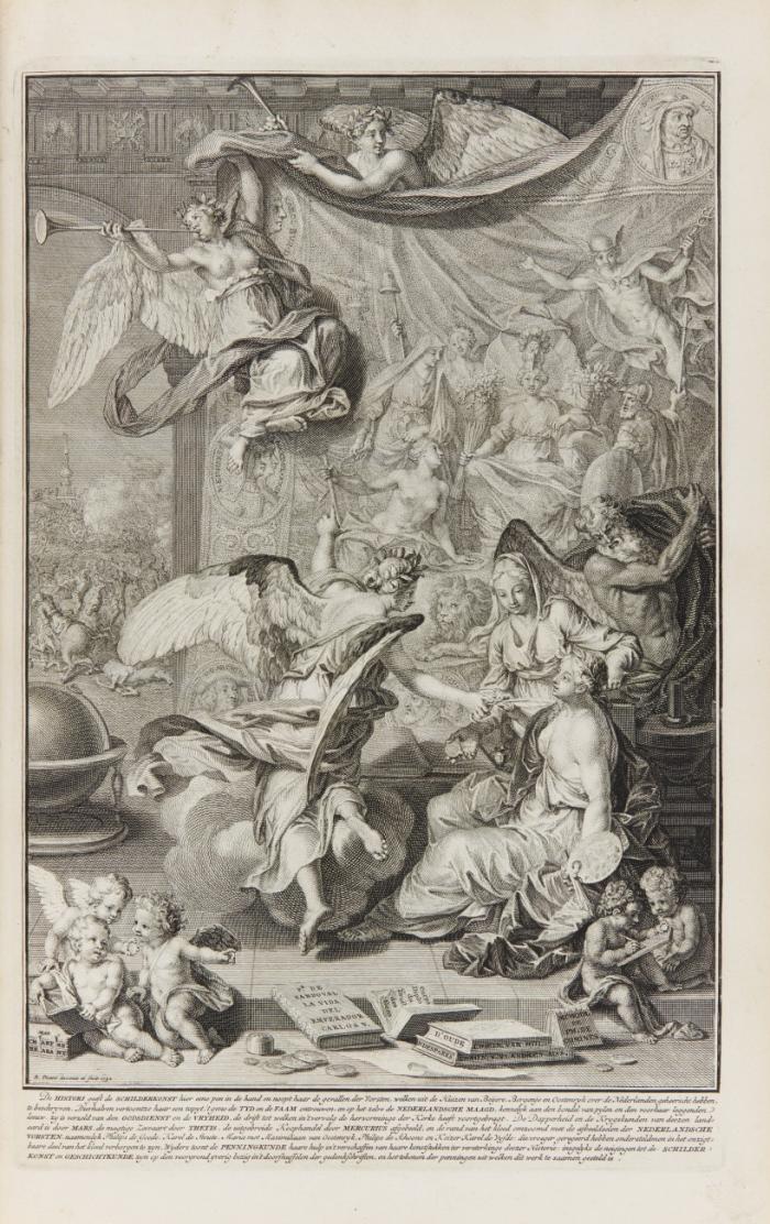 Histori der nederlandsche Vorsten, uit de Huizen van Beijere, Borgonje, en Oostenryk; welken, federt de regeering van albert, Graaf van Holland tot den dood van Keizer Karel den Vyfden ... 3 Bde.
