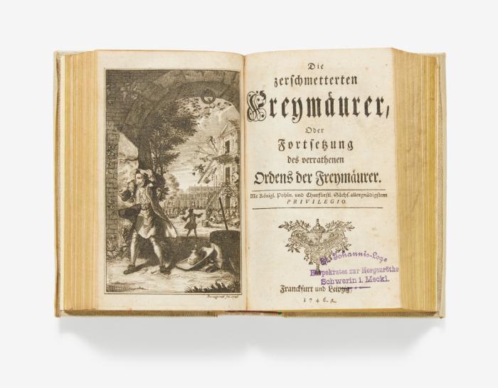 Der verrathene Orden der Freymäurer, Und das offenbarte Geheimniß der Mopsgesellschaft. Neue, und mit Beantwortung der wider dieses Buch herausgekommenen Schriften, vermehrte Auflage.