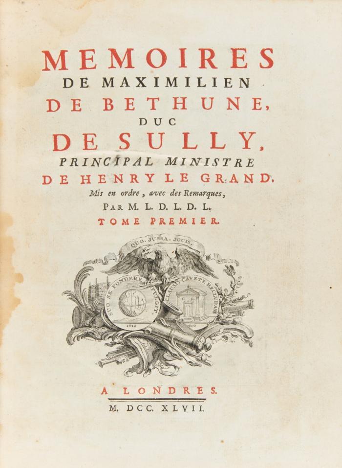 Mémoires. Mis en ordre, avec des Remarques, par M(onsieur) L('abbé) D(e) L(Écluse) D(es) L(oges). Nouvelle éd., rev. et corr. 3 Bde.