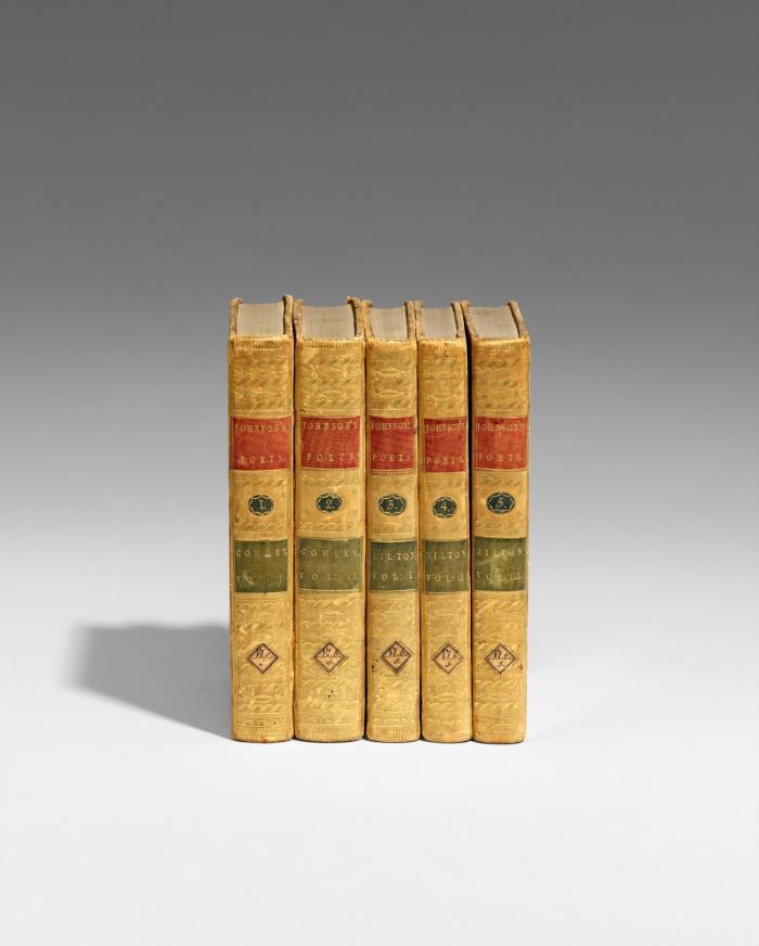 The Works of the English Poets. With Prefaces, biographical and critical. Bände 1-30 und 35-58 und 1-10 in 64 Bden.