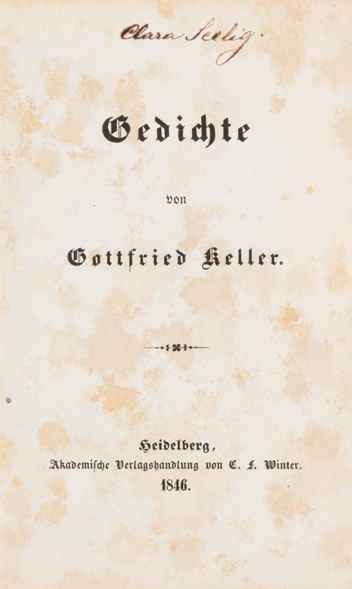 Gedichte.