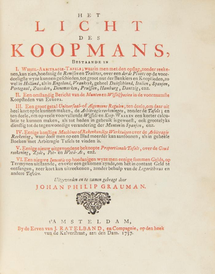 Het Licht des Koopmans.