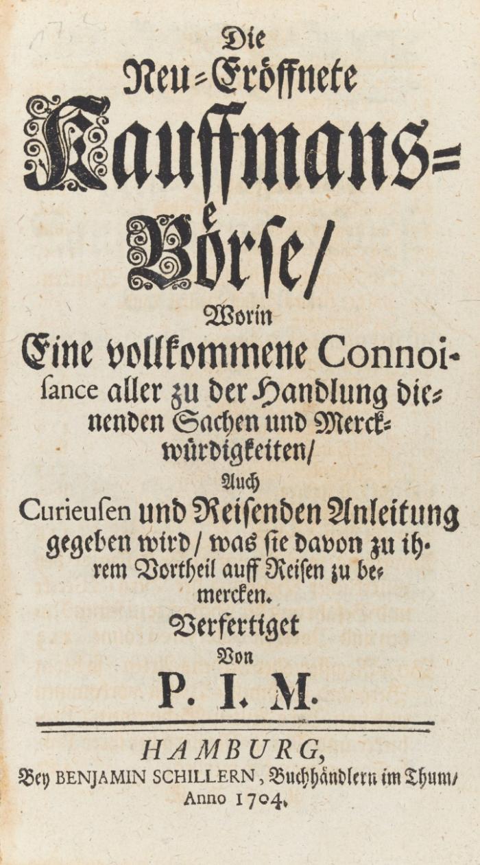 Die neu-eröffnete Kauffmans-Börse.