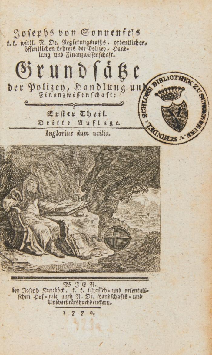 Grundsätze der Polizey, Handlung und Finanzwissenschaft. 3 Bde.