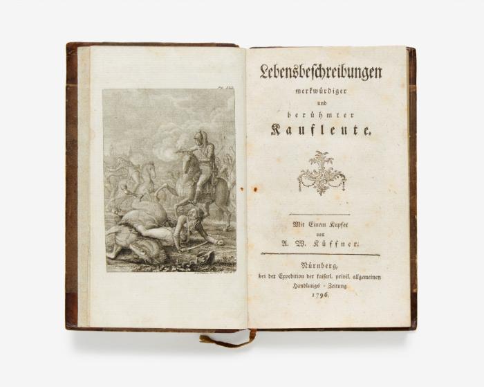 Lebensbeschreibungen merkwürdiger und berühmter Kaufleute.