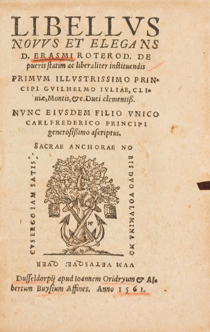 De recta principis institvtione, liber, ad Emanuelem Philibertum Sabaudiæ principem.