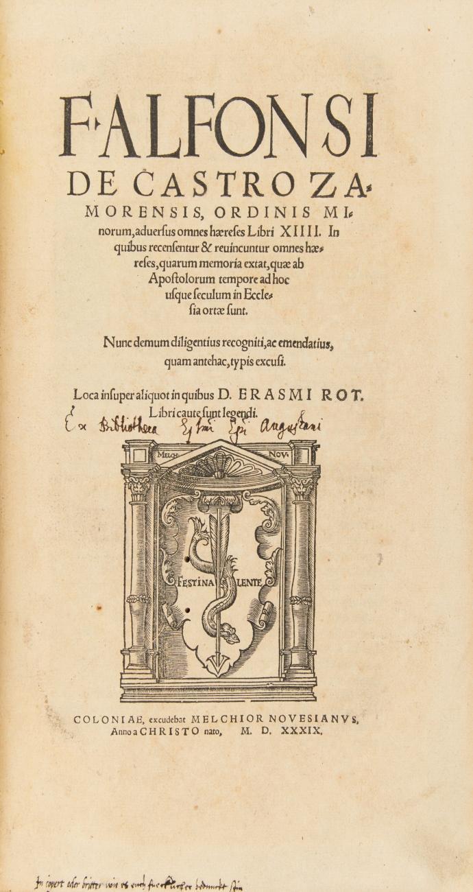Adversus omnes hæreses libri XIIII.