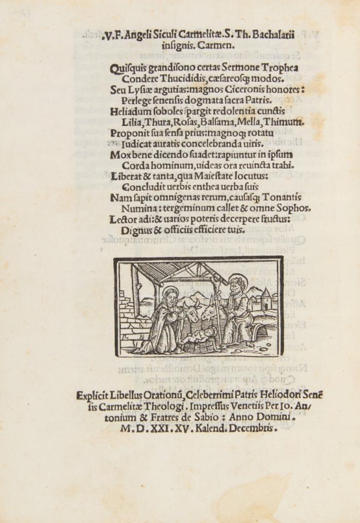 Orationes habitæ Romæ in pontificio sacello coram sanctiss.d. n. Leone decimo, & sacrosancto reuereñ. card. cõsessu.