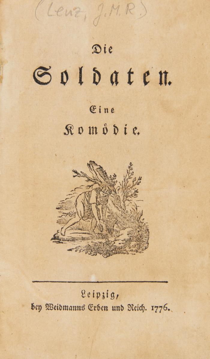 Die Soldaten. Eine Komödie.