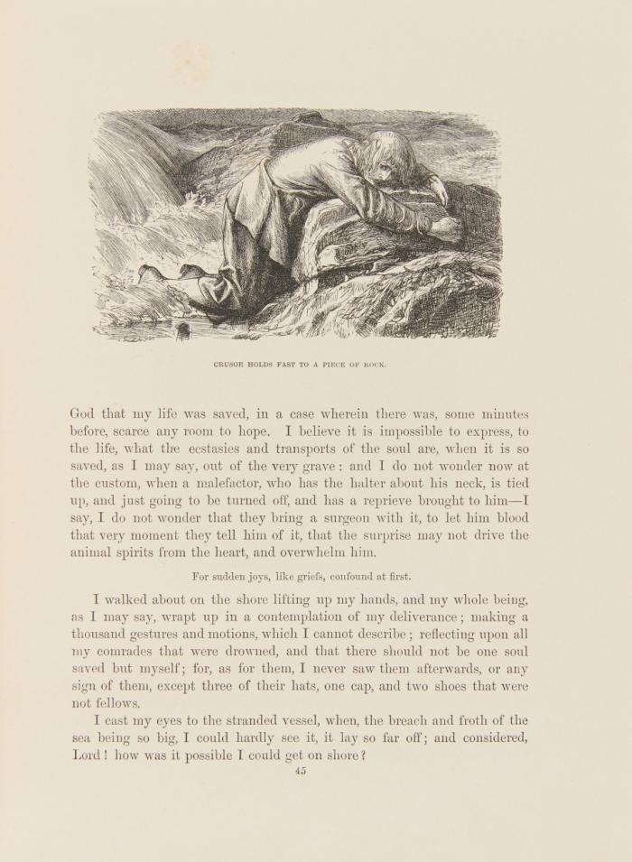 The life and adventures of Robinson Crusoe.