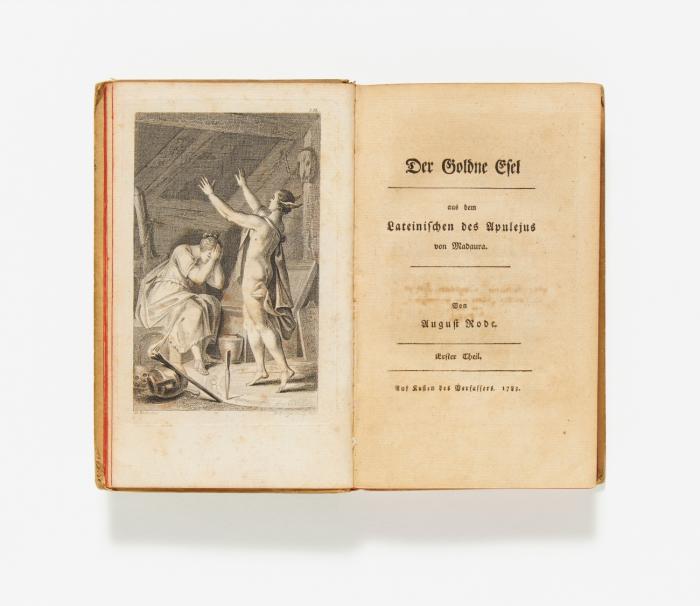 Der goldne Esel. Aus dem Lateinischen des Apuleius von Madura von August Rode. 2 Tle. in 2 Bden.