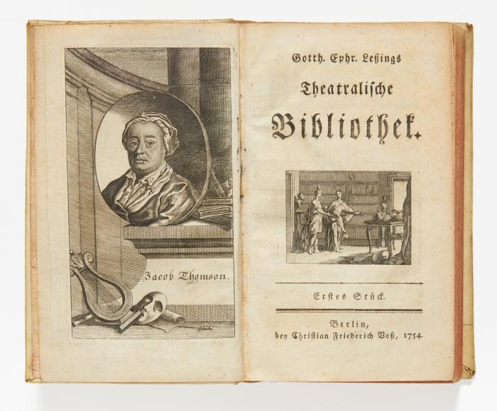 Gotth. Ephr. Leßings Theatralische Bibliothek. 4 Tle. in 2 Bdn.