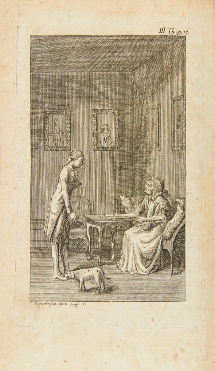 A. Frhr. Knigge, Der Roman meines Lebens. 1787.