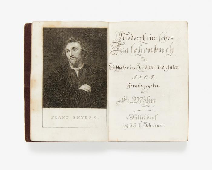 Niederrheinisches Taschenbuch für Liebhaber des Schönen und Guten. Jg. 1800, 1803 u. 1805. 3 Bde.