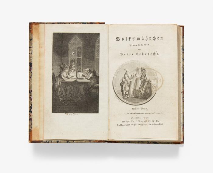 Volksmährchen herausgegeben von Peter Leberecht. 3 Bde.