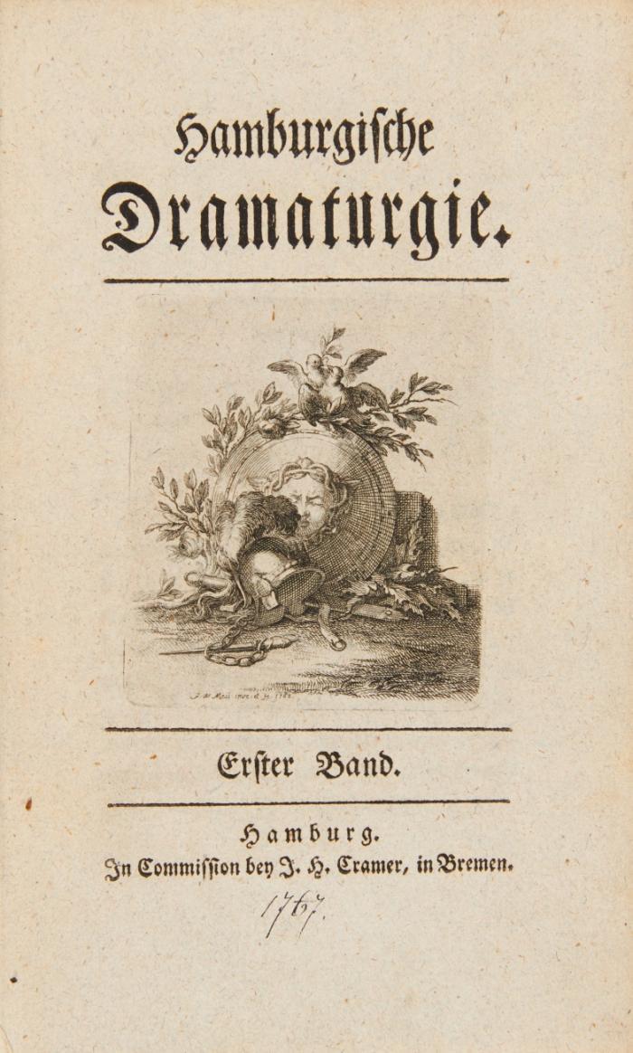 Hamburgische Dramaturgie. 2 Bde.
