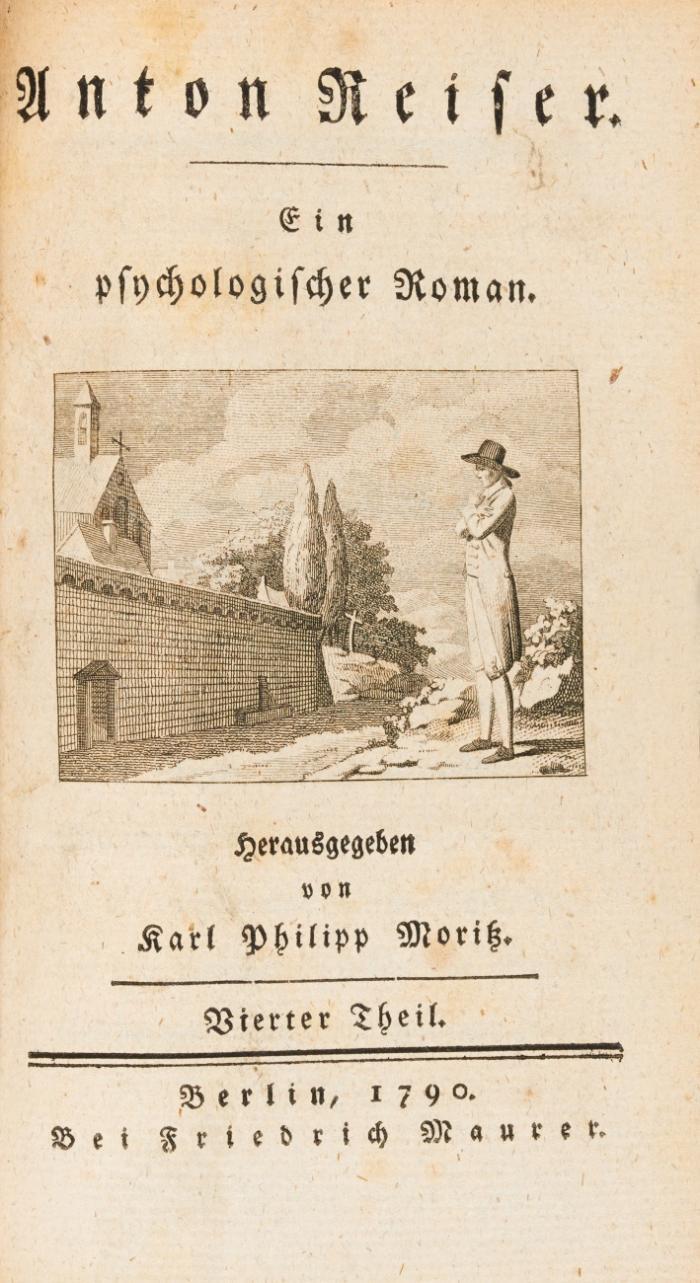Anton Reiser. Ein psychologischer Roman. 4 Tle. in 1 Bd.