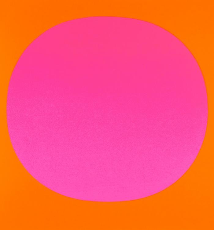LEUCHTROT KALT AUF ROT–ORANGE