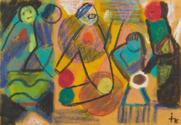 OHNE TITEL (FIGÜRLICHE KOMPOSITION)