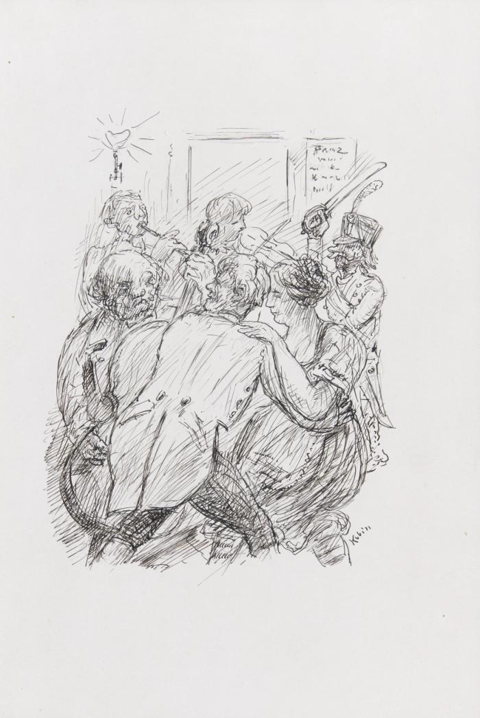 ILLUSTRATION ZU GERHART HAUPTMANN: FASCHING