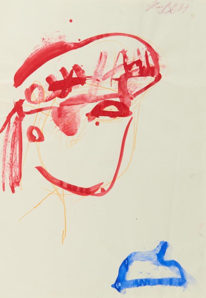 OHNE TITEL (VORSTUDIE ZU PRINZESSIN)