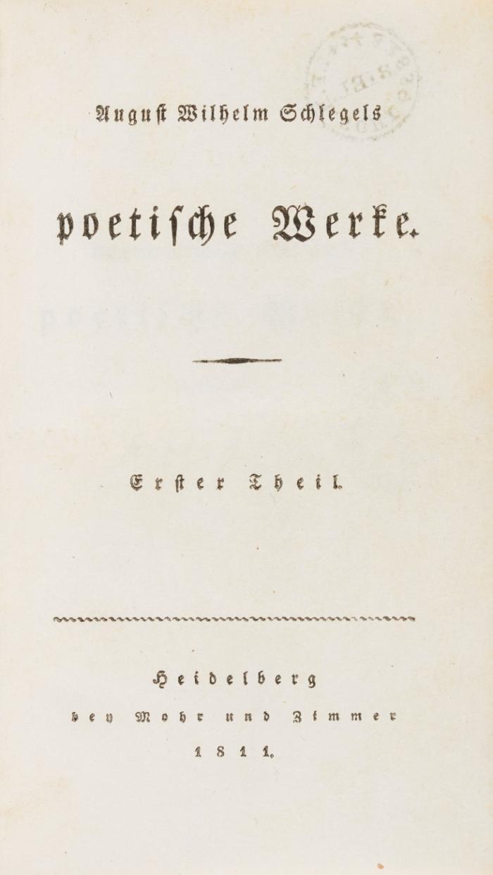Poetische Werke. 2 Bde.